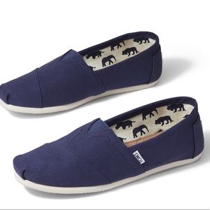 NWT Navy Blue Men’s Toms